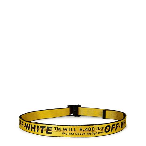 off white belt yellow price.